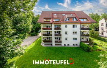 Nähe Stadtpark - Traumhafte 3-Raum-Wohnung mit Garage, Einbauküche und zwei Bädern in 09120 Chemnitz