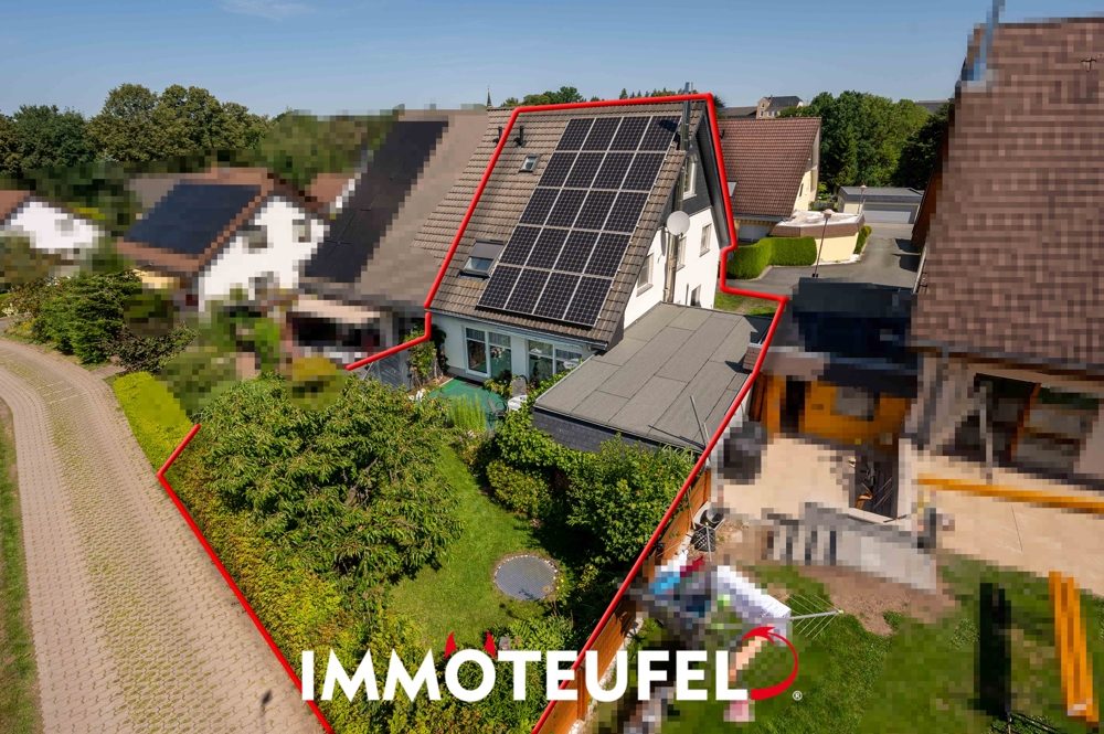 Familienglück in ruhiger Lage–Doppelhaushälfte, Photovoltaik und herrlichem Feldrandblick – Bild 1
